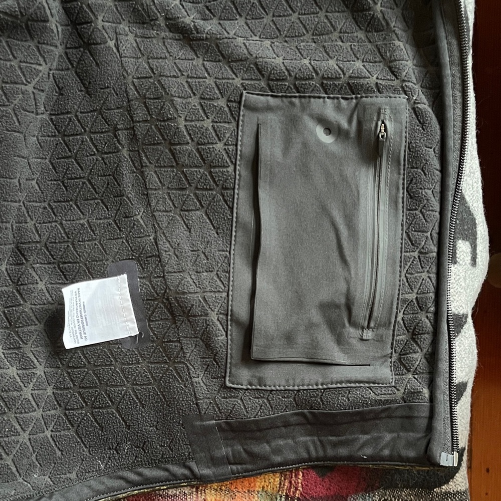 Nike Olive Green Hombre Cold Weather Lined Full-Zip Running Jacket - Picture 5 of 8